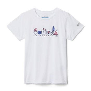 Columbia T-Shirt Meisjes, Bellator Basin Wit, 53GWBHZVL